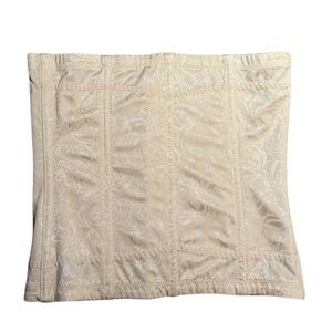Vintage Flexees Corset Bustier Jacquard Nude Shapewear